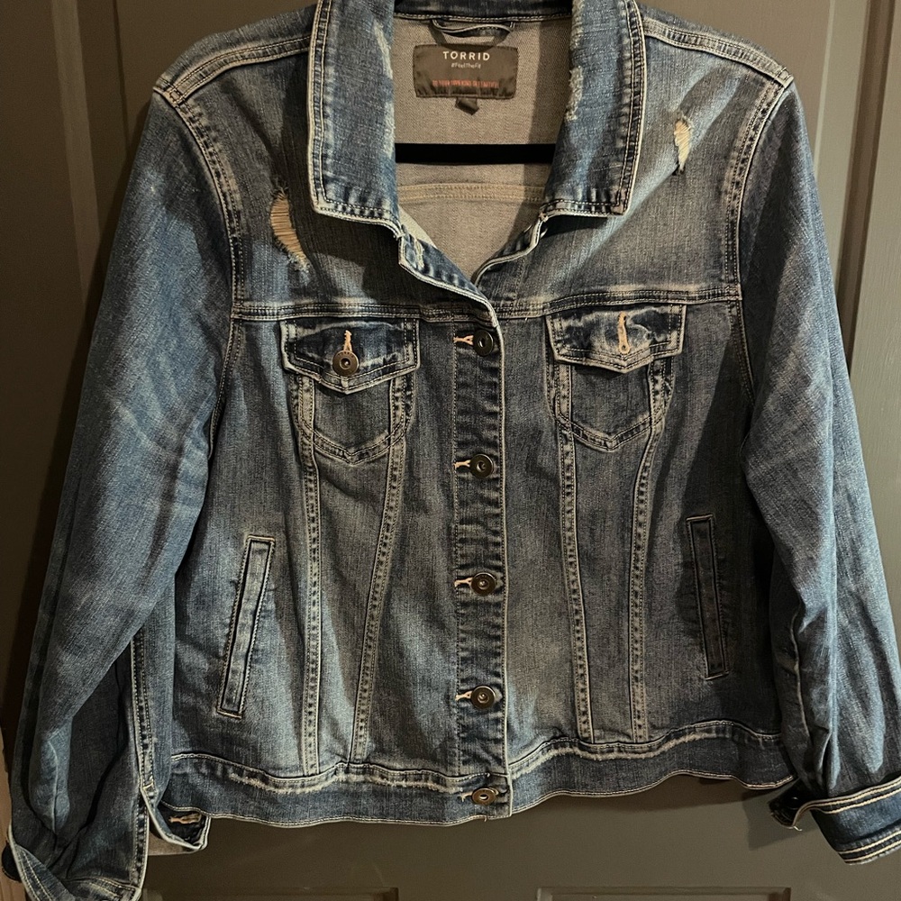 Torrid Blue Classic Jean Jacket